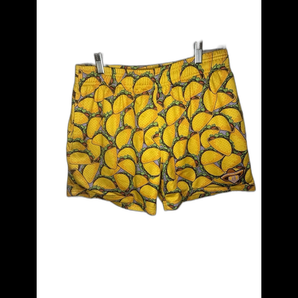 Baseball Lifestyle 101 B101 Adult Shorts Mens Small Tacos